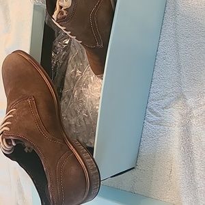 Chocolate suede sporty shoes, Modern Fiction